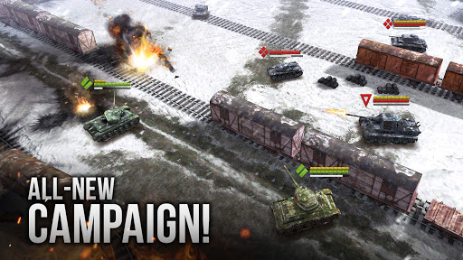 Armor Age: WW2 tank strategy ekran görüntüsü