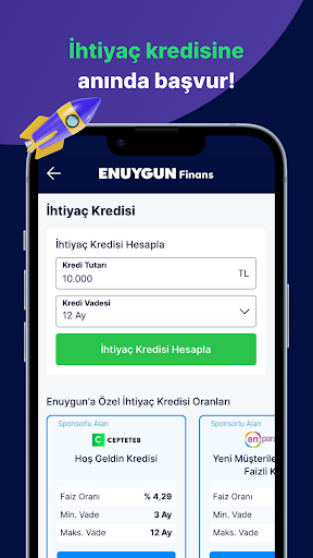 ENUYGUN Finans: Kredi Mevduat ekran görüntüsü