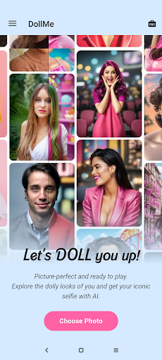 DollMe - Selfie generator ekran görüntüsü