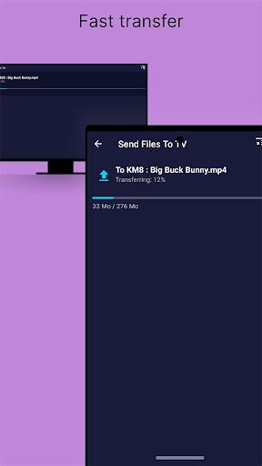 Send files to TV ekran görüntüsü