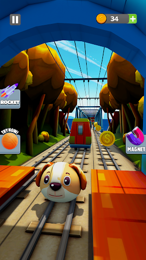 Tram Rolling Ball Adventure ekran görüntüsü