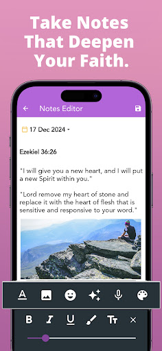 Sermon Notes -Bible Journal ekran görüntüsü