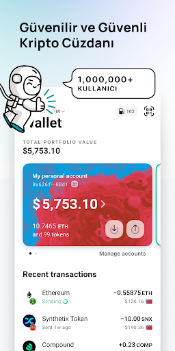 MEW wallet: DeFi Web3 ekran görüntüsü