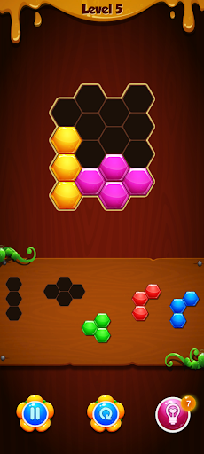 Hexa Shape Puzzle ekran görüntüsü
