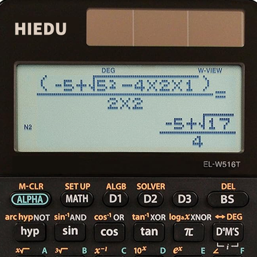Hesap Makinesi HiEdu W516TBSL