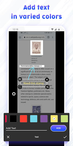 Screenshot stamper ekran görüntüsü