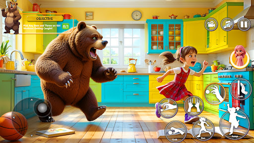 Prankster Girl Vs Angry Bear ekran görüntüsü