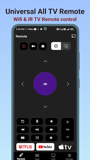 Universal TV Remote Controller ekran görüntüsü
