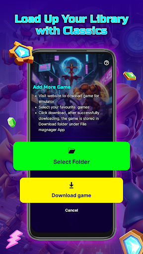 Games Console Emulator ekran görüntüsü