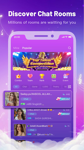 OyeLite - Shorts & VoiceChat ekran görüntüsü