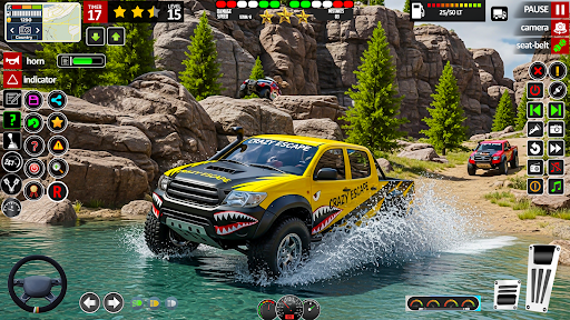 Land Cruise 4x4 Jeep Car Games ekran görüntüsü