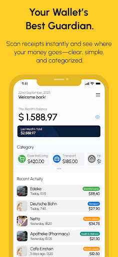 ReceiptGuardian - AI Expenses ekran görüntüsü