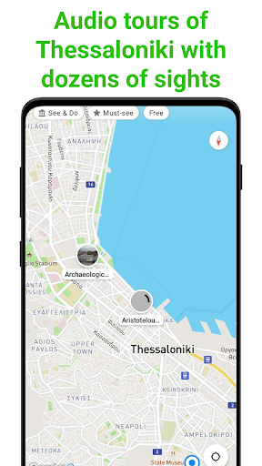 Thessaloniki SmartGuide ekran görüntüsü