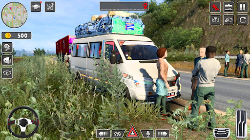Mini Bus Travel Bus Games 2024 ekran görüntüsü