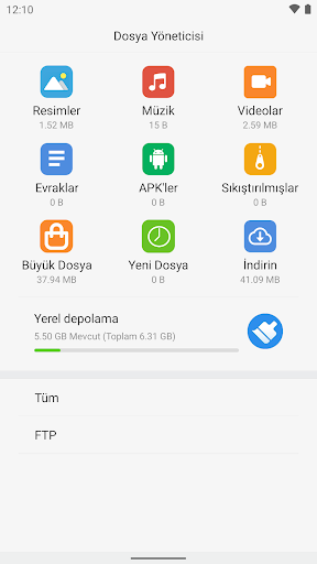Dosya Gezgini-Dosya Yöneticisi ekran görüntüsü