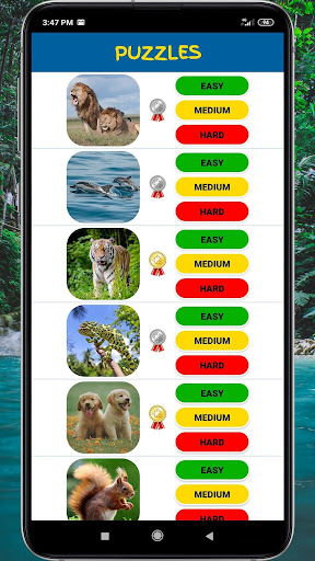 Animal Puzzles for Kids ekran görüntüsü