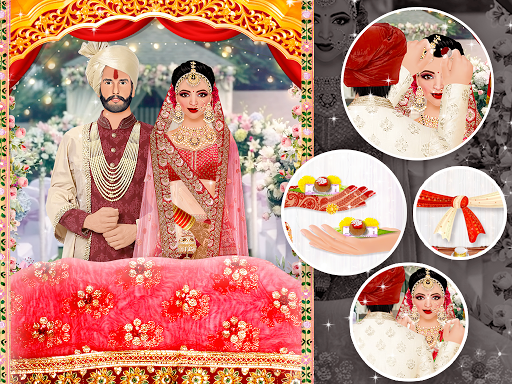 Indian Bride DressUp Makeup ekran görüntüsü