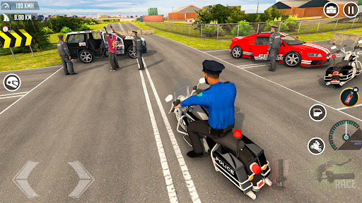 ABD Polis Bisiklet Polis Sim ekran görüntüsü