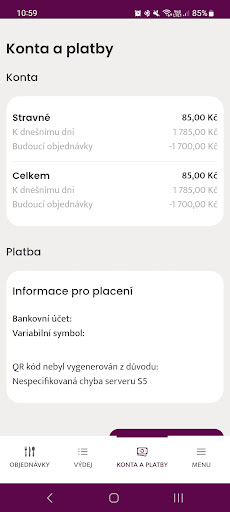Strava.cz ekran görüntüsü
