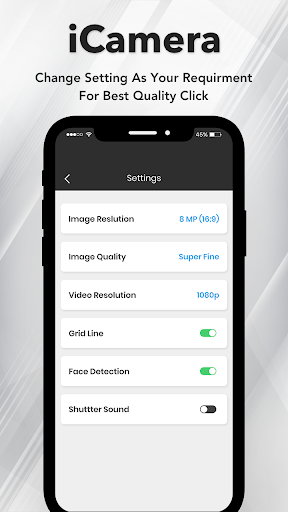 iCamera : Camera for OS 13 ekran görüntüsü