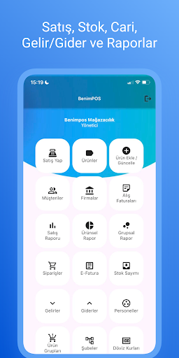 BenimPOS Pro - Satış ve Stok ekran görüntüsü