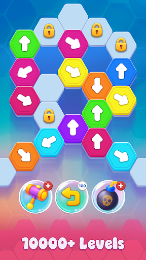 Hexa Arrow Sort: Tap Puzzle ekran görüntüsü