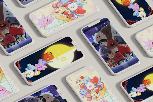 HD BT21 Wallpaper ekran görüntüsü