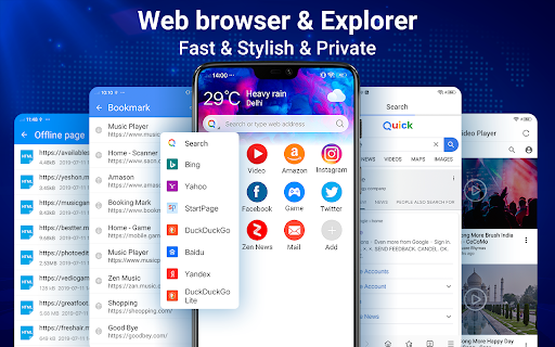 Web Tarayıcı - Hızlı,Gizlilik ekran görüntüsü
