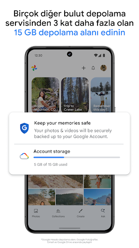 Google Fotoğraflar ekran görüntüsü