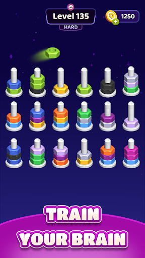Nut Sort Blast: Color Puzzle ekran görüntüsü