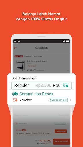 Shopee Indonesia ekran görüntüsü