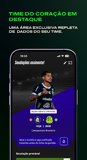 Premiere: Jogos ao vivo ekran görüntüsü