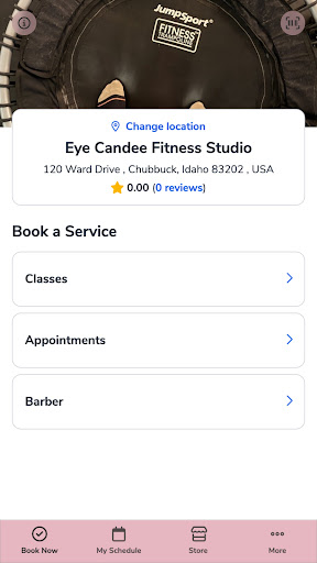 Eye Candee Fitness Studio ekran görüntüsü