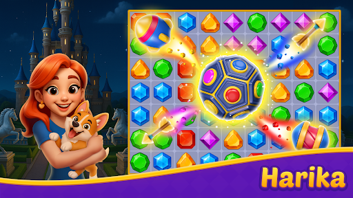 Jewel Blast Scapes - Match 3 ekran görüntüsü
