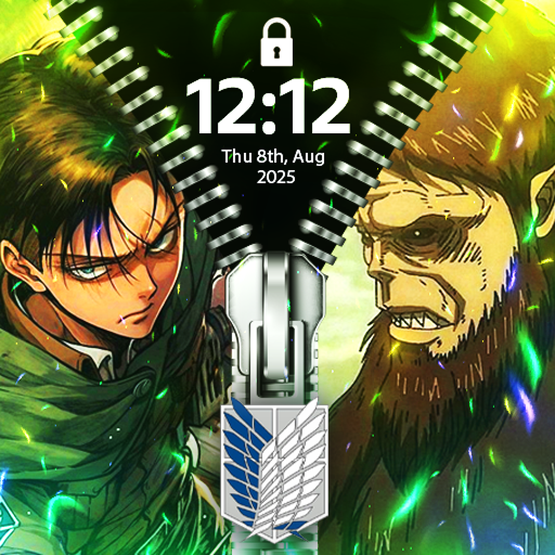 Zipper Lock Screen & Zip Theme