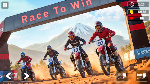 Motocross mx Dirt Bike oyunlar ekran görüntüsü