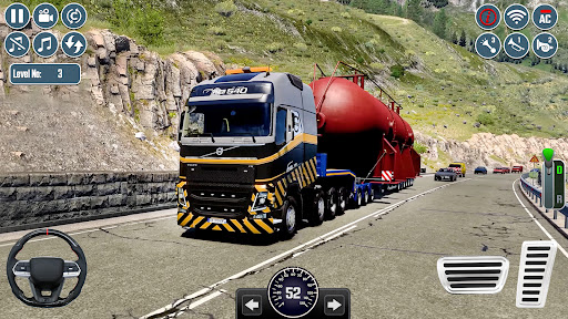 City Truck Game Cargo Truck 3D ekran görüntüsü