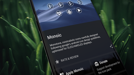 Monoic White Minimal Icon Pack ekran görüntüsü