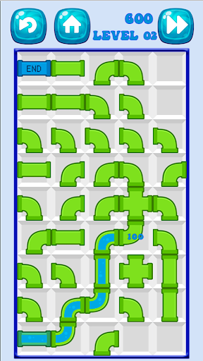 pipe mania ekran görüntüsü