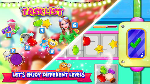 Candy Lollipops Factory Games ekran görüntüsü