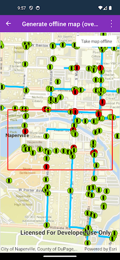 ArcGIS Maps .NET MAUI Samples ekran görüntüsü