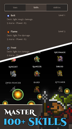 Hero of Aethric Turn Based RPG ekran görüntüsü