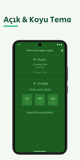 İftara Ne Kadar Kaldı? ekran görüntüsü