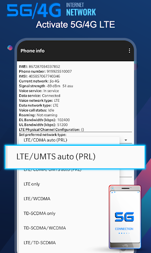 5G/4G LTE Force ekran görüntüsü