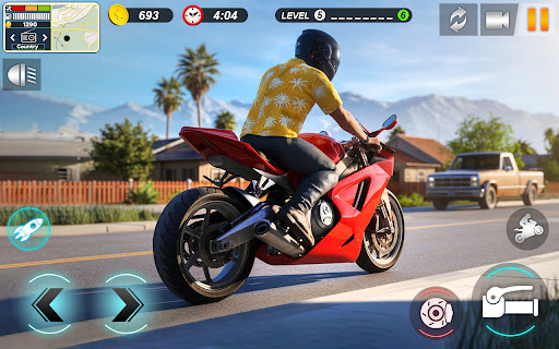 Moto Bike Racing Bike Game 3D ekran görüntüsü