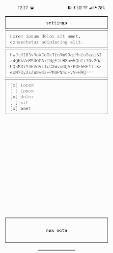 Encrypted Notes ekran görüntüsü