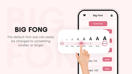 Big Font : Change Font Size ekran görüntüsü