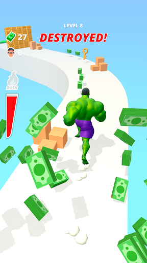 Muscle Rush - Smash Running ekran görüntüsü
