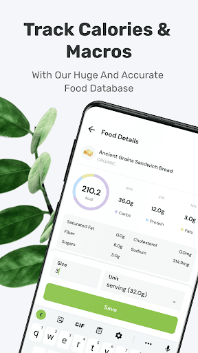 EZ Calorie Counter ekran görüntüsü
