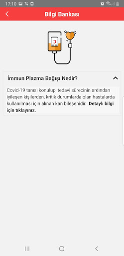 Türk Kızılay Mobil Kan Bağışı ekran görüntüsü